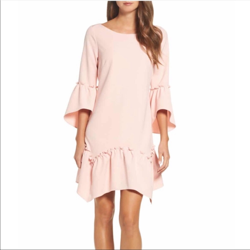 Eliza J dress in light pink/blush